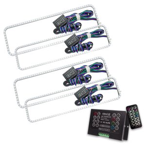 Ford F250 Headlight Halo Kit - ORACLE Lighting - ColorSHIFT w/ 2.0 Controller - `05-`07